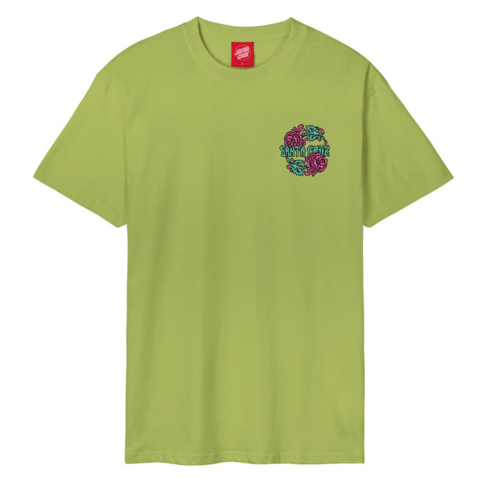 Santa Cruz Dressen Rose Crew Two T-Shirt Apple - immagine 3