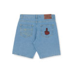 Propaganda Baseball Denim Shorts Blue