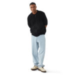 HUF Cromer Pant Light Blue - immagine 5