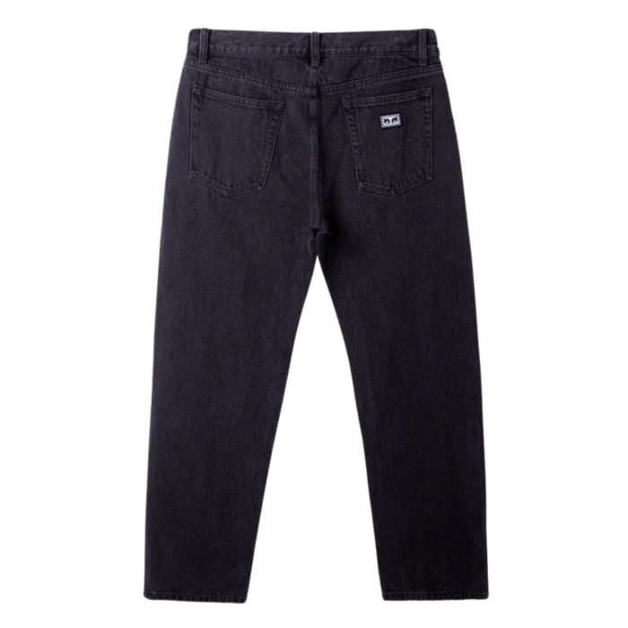 Obey Hardwork Denim Faded Black - immagine 2
