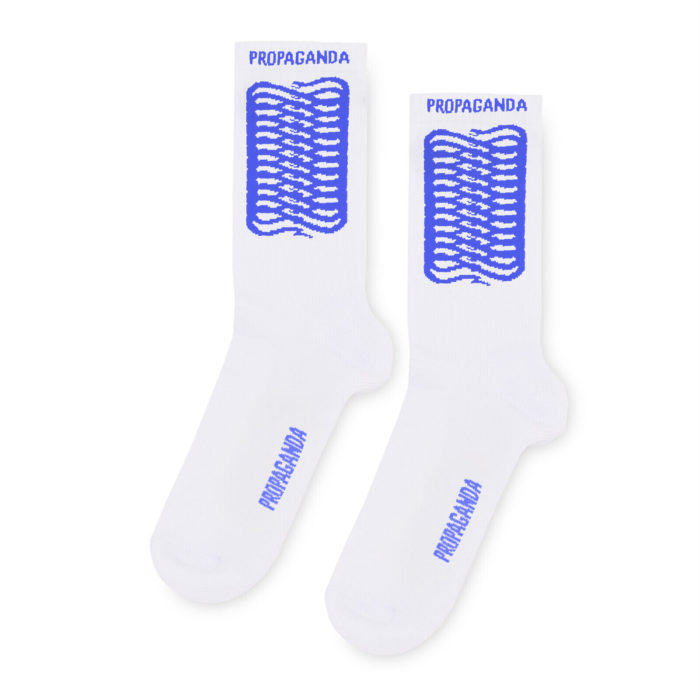Propaganda Ribs Socks White - immagine 2