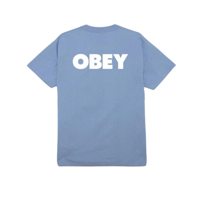 Obey Bold II Classic T-Shirt Digital Violet - immagine 3