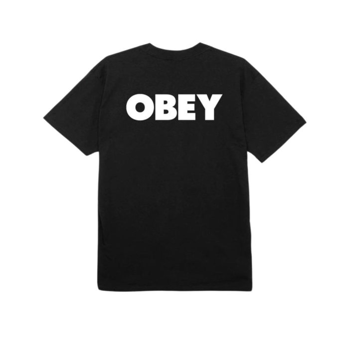 Obey Bold II Classic T-Shirt Black - immagine 3