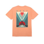 Obey Green Power Factory Classic T-Shirt Citrus