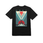Obey Green Power Factory Classic T-Shirt Black