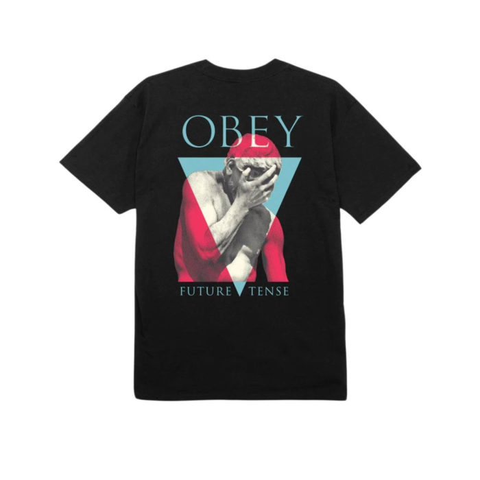 Obey Future Tense Classic T-Shirt Black - immagine 2