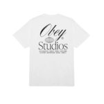 Obey Studios Worldwide Classic T-Shirt White