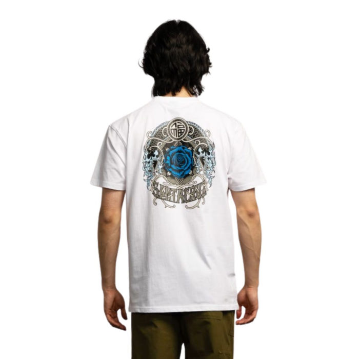 Santa Cruz Dressen Rose Crew One T-Shirt White - immagine 4