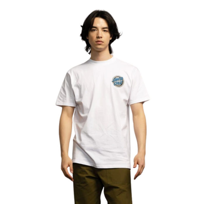 Santa Cruz Dressen Rose Crew One T-Shirt White - immagine 5