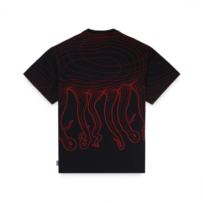 Evangelion x Octopus - EVA 02 Flowing Octopus Tee - immagine 3