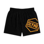 Dolly Noire Logo Swimshorts Black/Orange