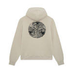 Dolly Noire Three Ravens Hoodie Beige
