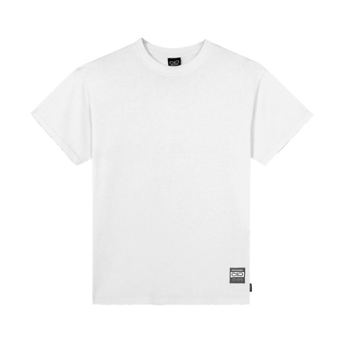 Propaganda Label Bicolor Tee White - immagine 3