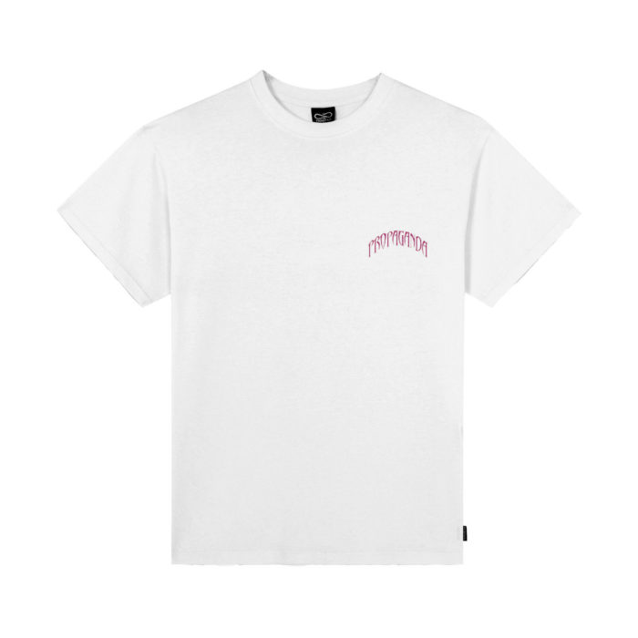 Propaganda Triangle Web Tee White - immagine 3
