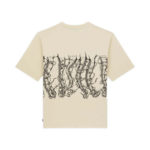 Octopus By Giorgio Di Salvo - Barbed Wire Tee Cream - immagine 3