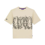 Octopus By Giorgio Di Salvo - Barbed Wire Tee Cream