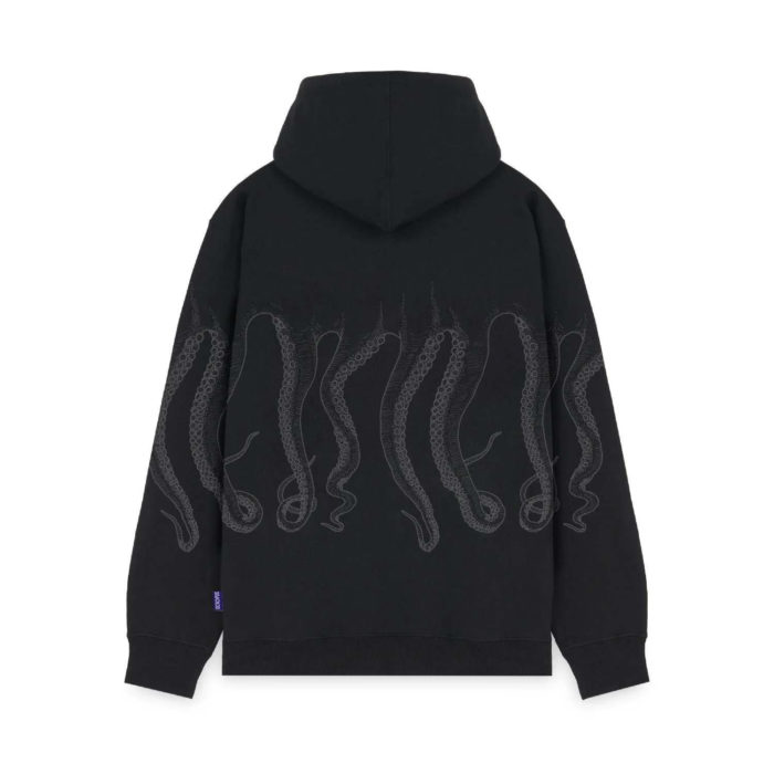 Octopus Outline Hoodie Black - immagine 3