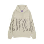 Octopus Outline Hoodie Ice