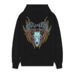 Propaganda Triangle Deer Hoodie Black