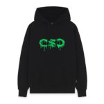 Propaganda Logo Slime Hoodie Black