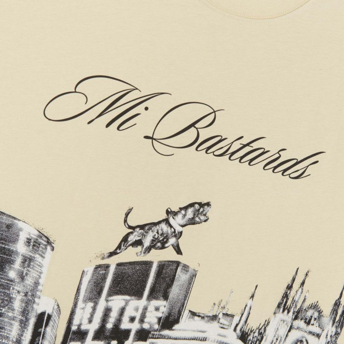 Club Dogo X Iuter Skyline Tee Dustywhite - immagine 4