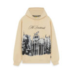 Club Dogo X Iuter Milano Skyline Hoodie Dustywhite