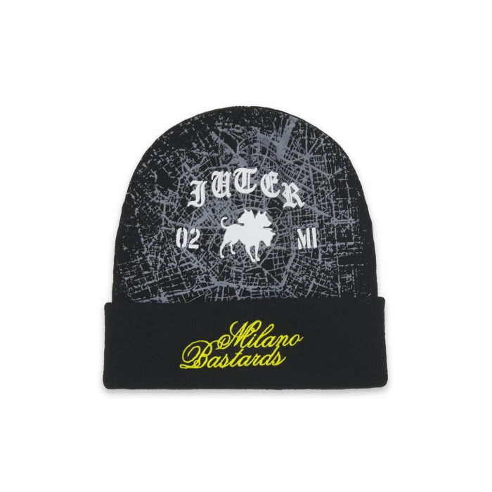 Club Dogo X Iuter Milano Map Beanie - immagine 2