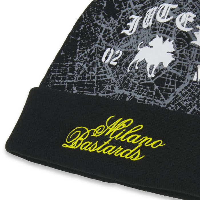 Club Dogo X Iuter Milano Map Beanie - immagine 3