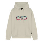 Propaganda Logo Saw Hoodie Bone