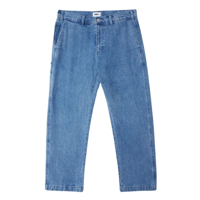 Obey Hardwork Carpenter Denim Light Indigo - immagine 3