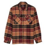 Santa Cruz Lodge Shirt Burnt Orange Check