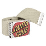 Santa Cruz Crop Dot Belt Stone Grey