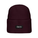 Dolly Noire Logo Beanie Bordeaux