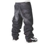Blueskin Jeans Baggy Denim Black Used Washed Black