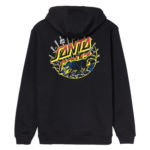Santa Cruz Kendall Wolf Dot Hood Black