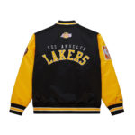 Mitchell & Ness Nba Primetime Heavyweight Satin Jacket Vintage Logo Lakers - immagine 3