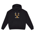 Usual Fire Hoodie Black