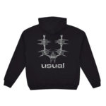 Usual Metal Hoodie Black