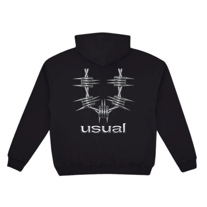 Usual Metal Hoodie Black - immagine 2