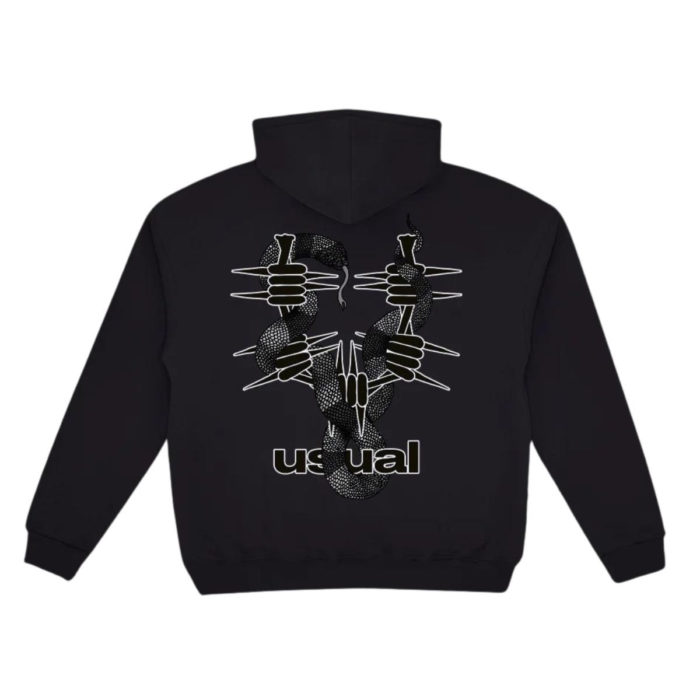 Usual Poison Hoodie Black - immagine 2