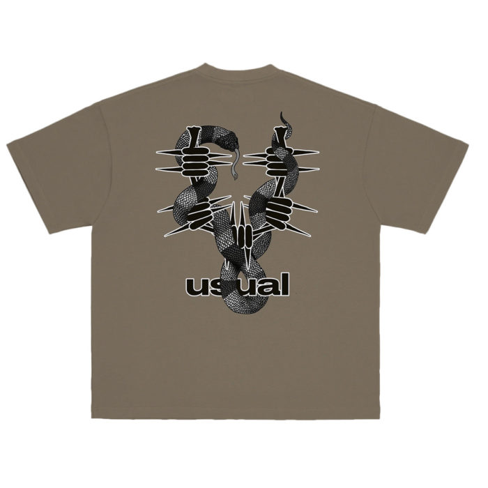 Usual Poison T-Shirt Sand - immagine 2