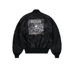 Alpha Industries MA-1 Berlin Candy Bomber Black