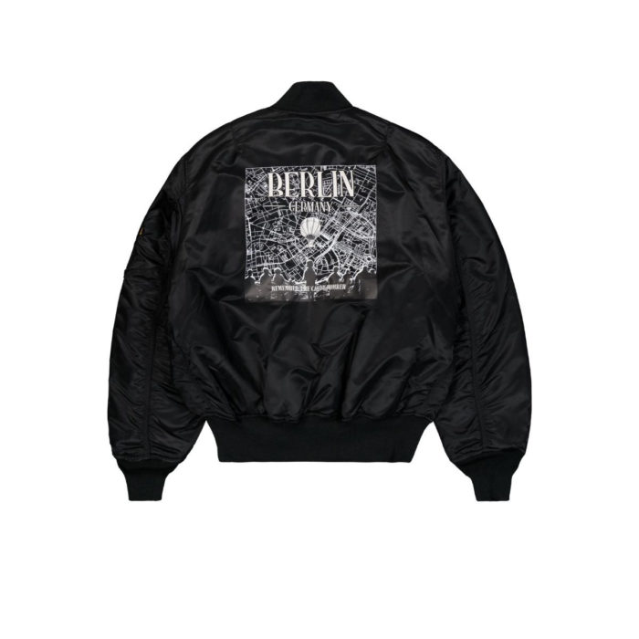 Alpha Industries MA-1 Berlin Candy Bomber Black - immagine 2