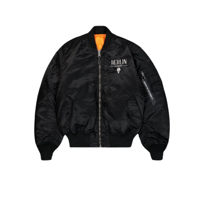 Alpha Industries MA-1 Berlin Candy Bomber Black - immagine 3