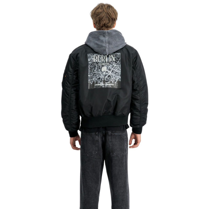 Alpha Industries MA-1 Berlin Candy Bomber Black - immagine 5
