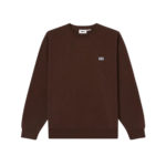 Obey Established Works Eyes Crewnwck II Fleece Java Brown