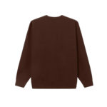Obey Established Works Eyes Crewnwck II Fleece Java Brown - immagine 3