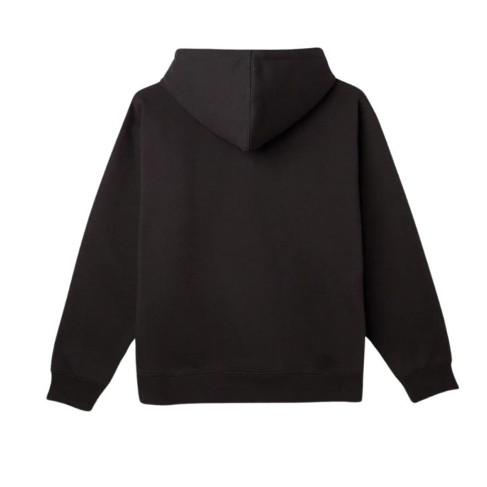 Obey Established Works Bold Zip Hood II Black - immagine 3
