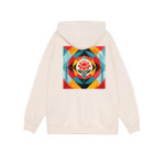 Obey Geometric Power Canvas Hood Unbleached