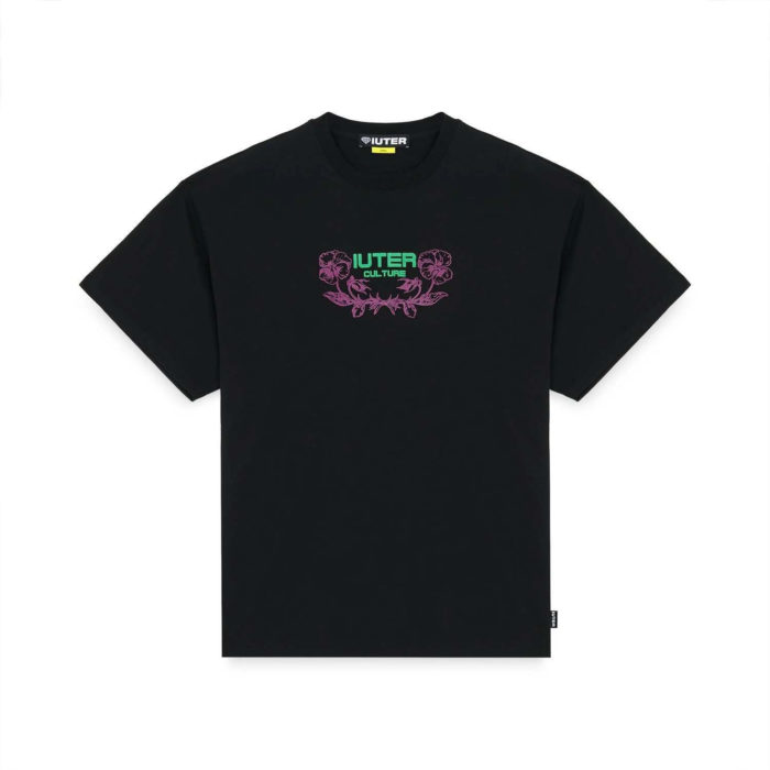 Iuter Culture Tee Black - immagine 2